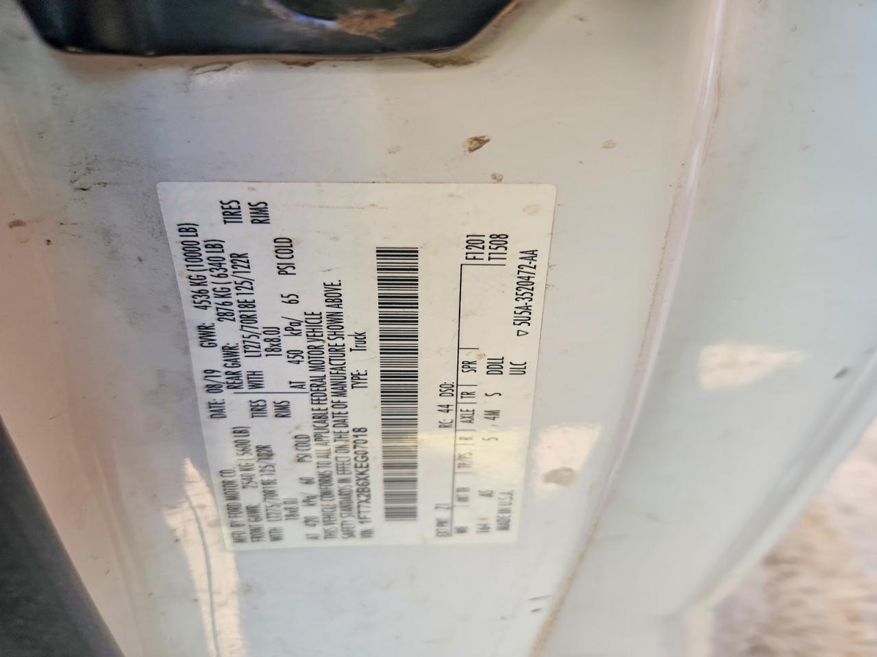 2019 FORD F-250