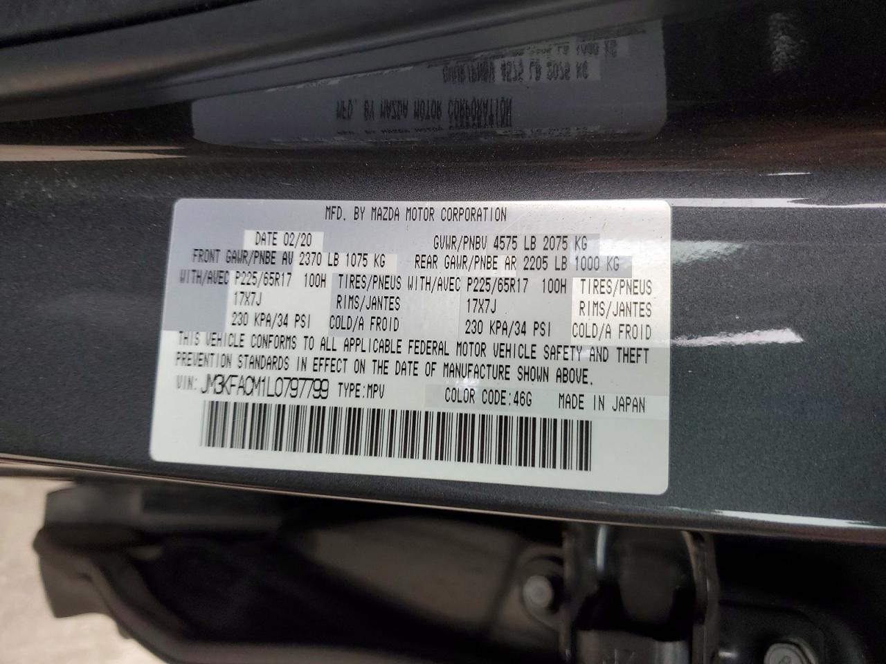 2020 MAZDA CX-5