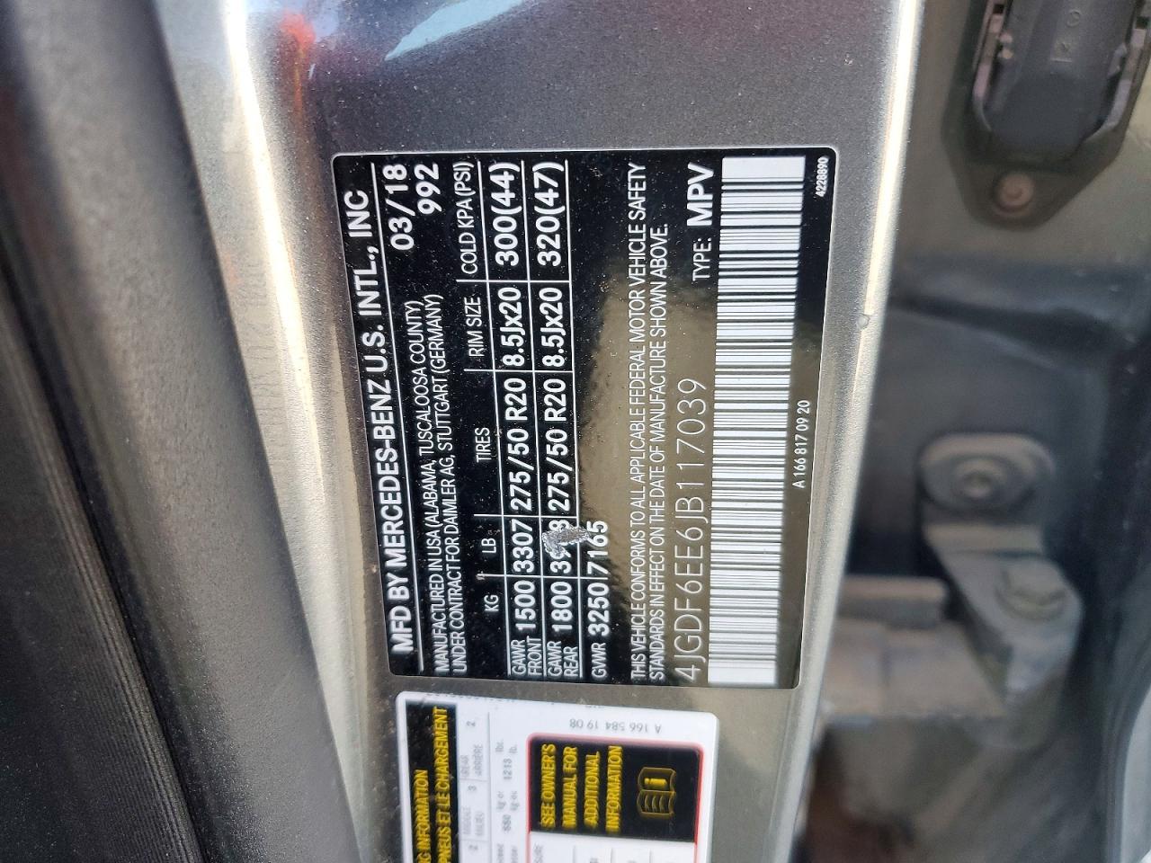 2018 MERCEDES-BENZ GLS-CLASS