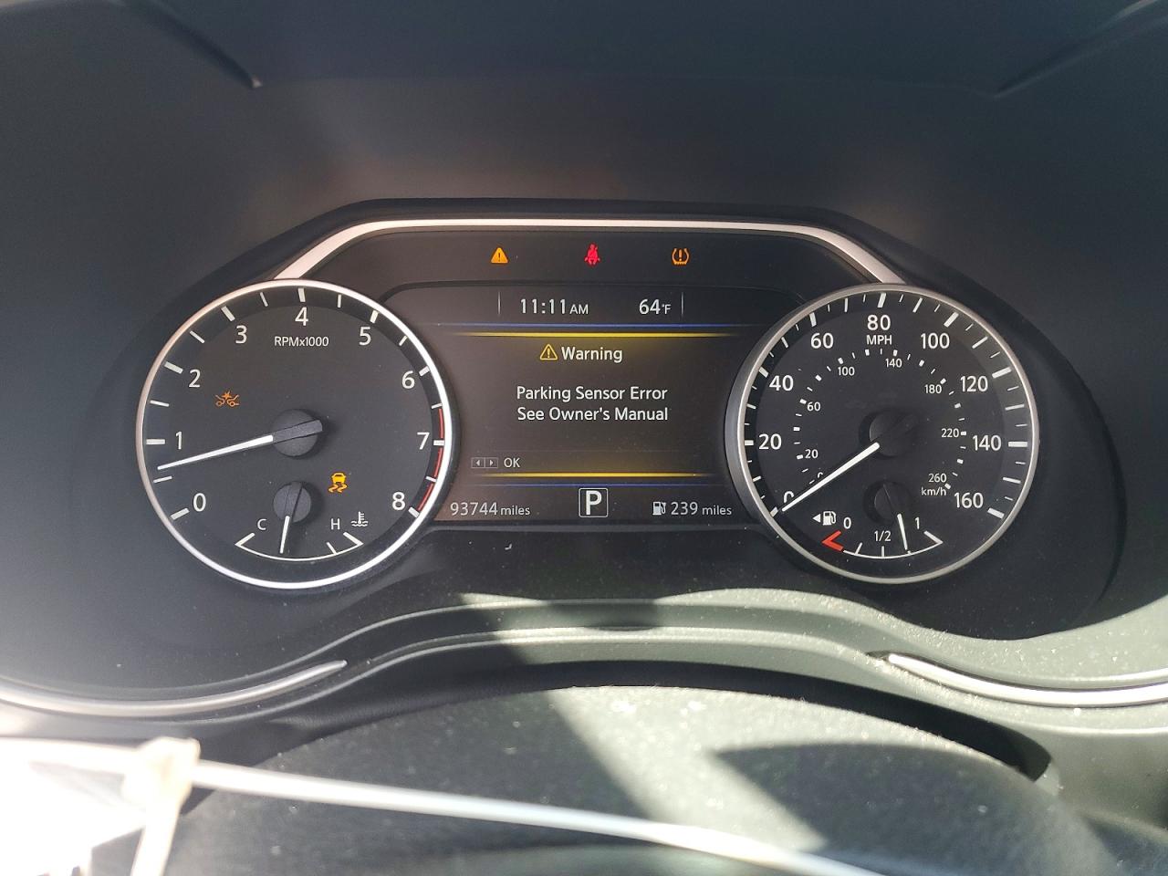 2018 NISSAN MAXIMA