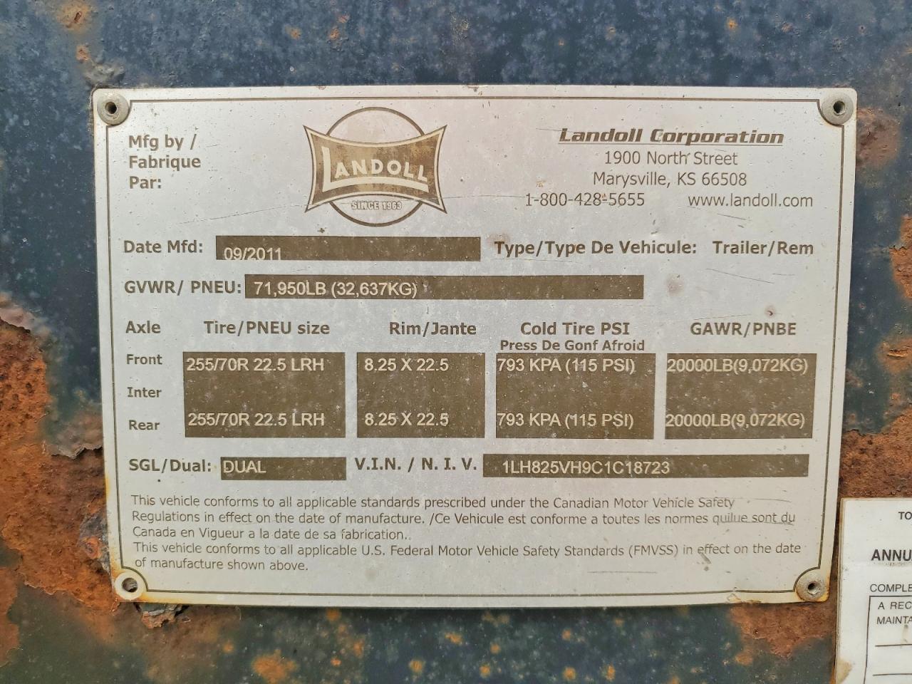 2012 LANDOLL 9030A