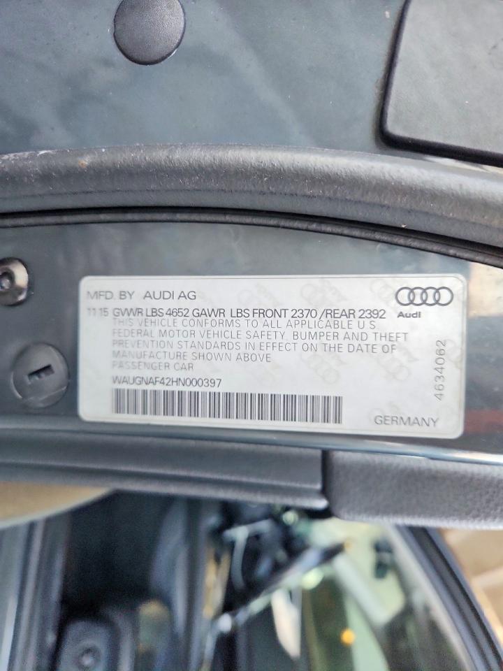 2017 AUDI A4