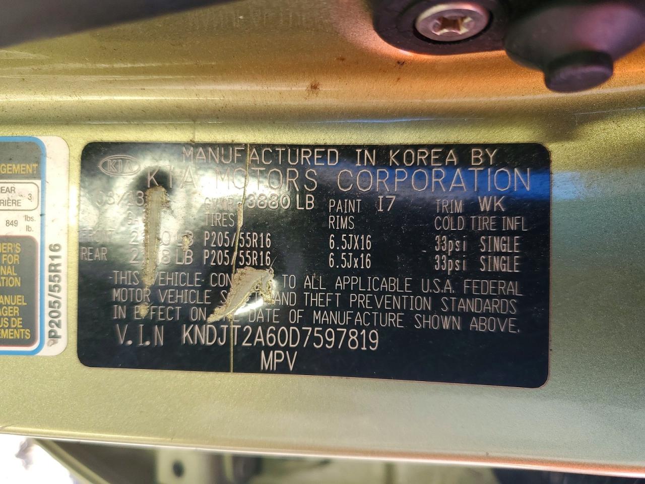 2013 KIA SOUL