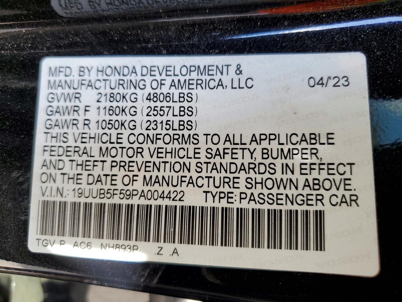 2023 ACURA TLX