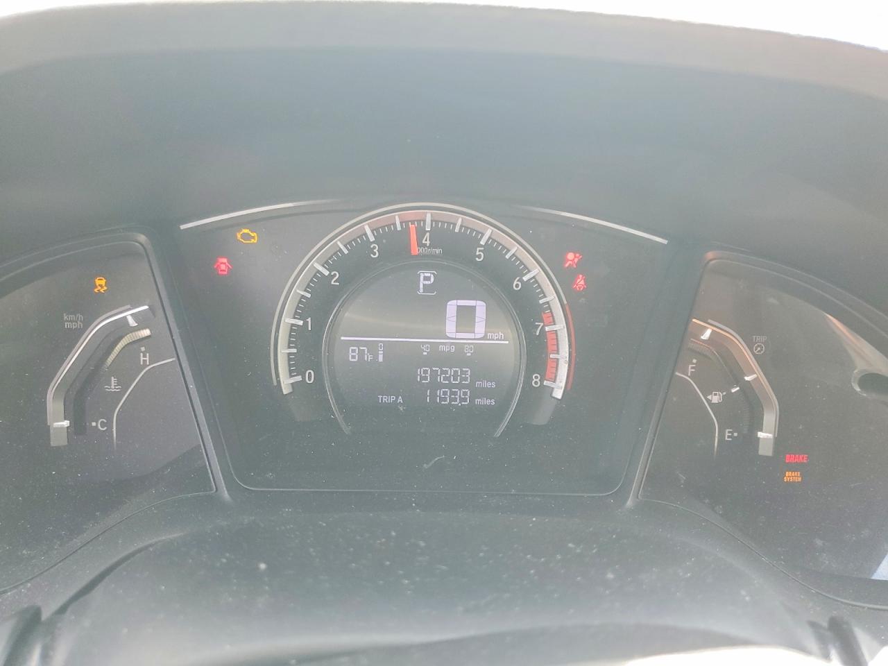 2016 HONDA CIVIC