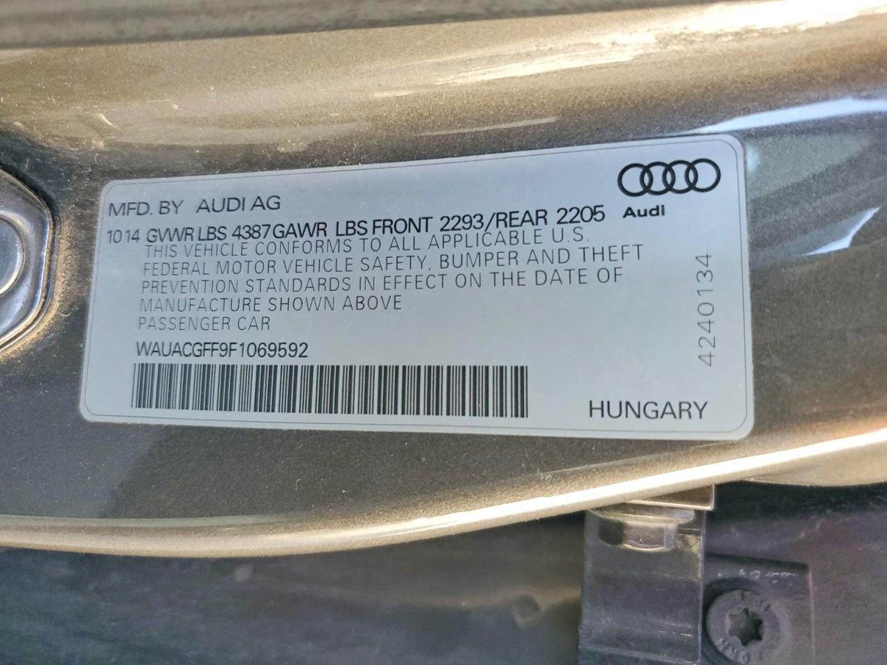 2015 AUDI A3