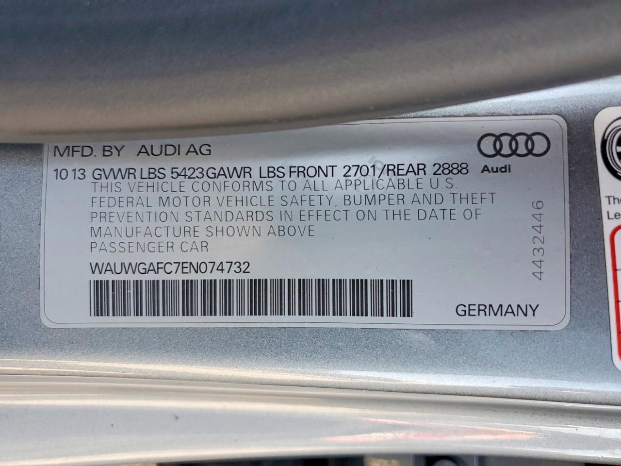 2014 AUDI A7