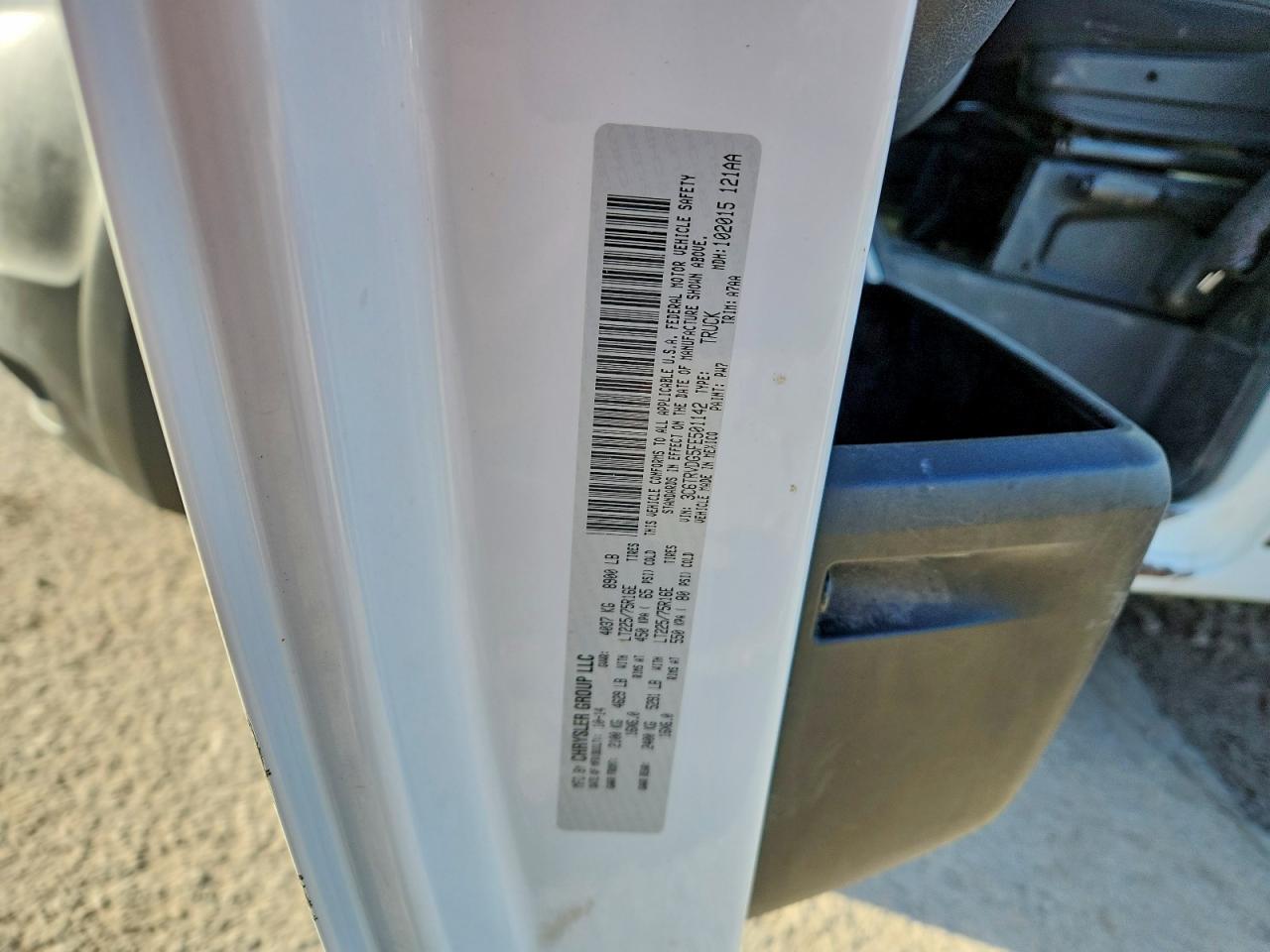 2015 RAM PROMASTER