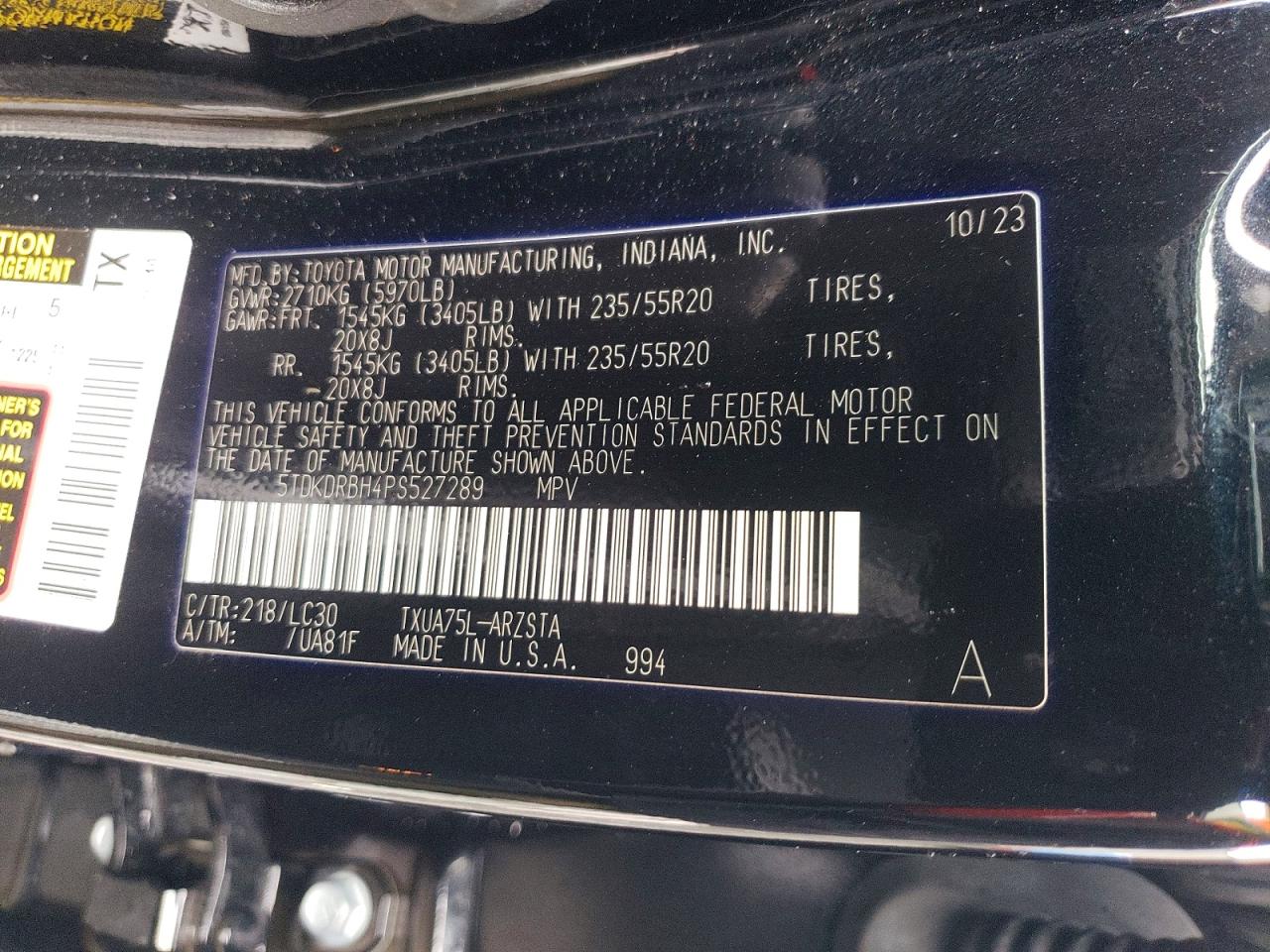 2023 TOYOTA HIGHLANDER