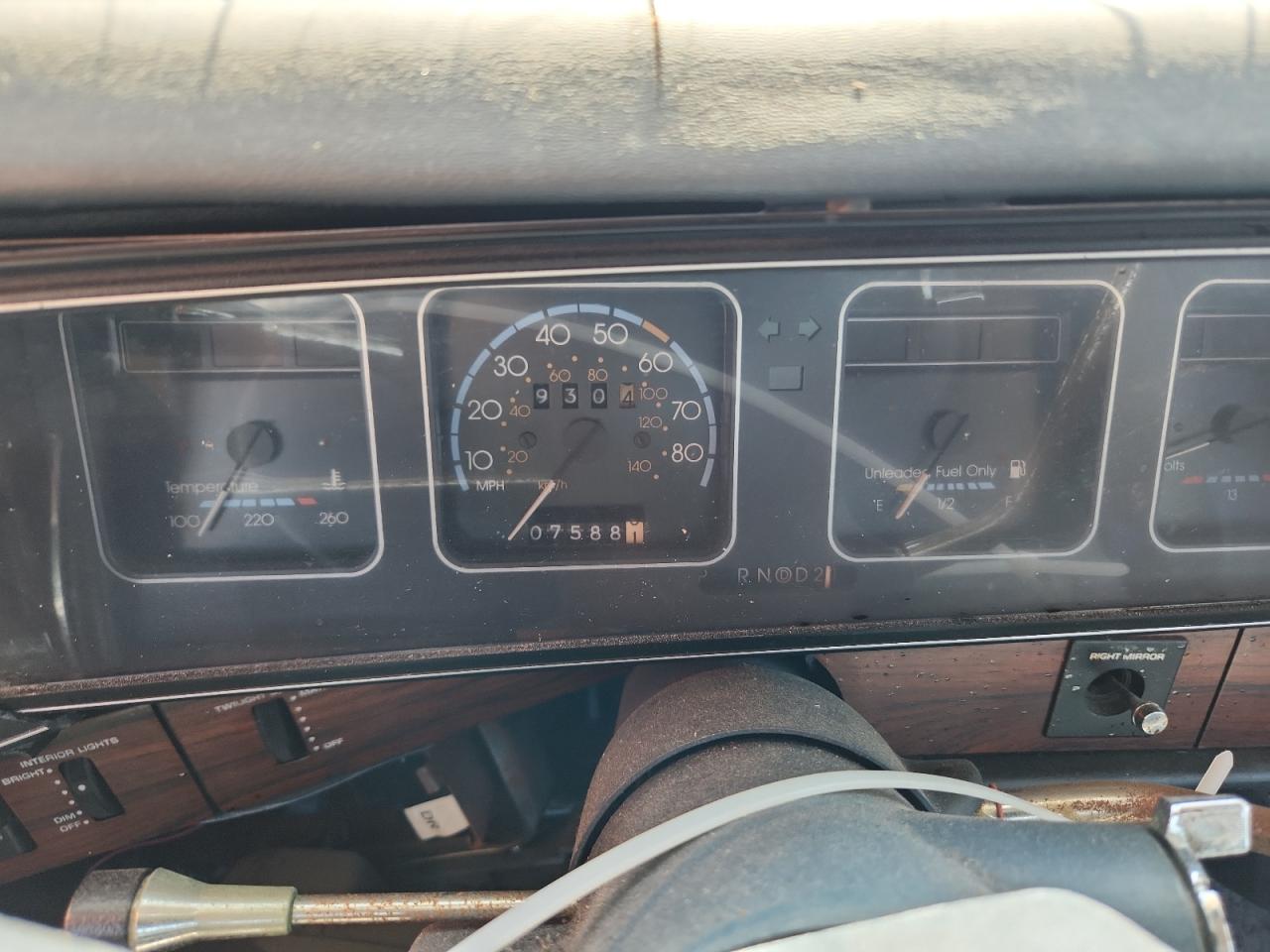 1989 CHEVROLET CAPRICE