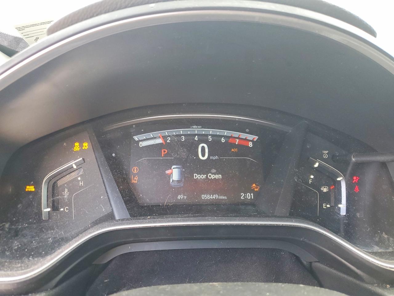 2020 HONDA CRV