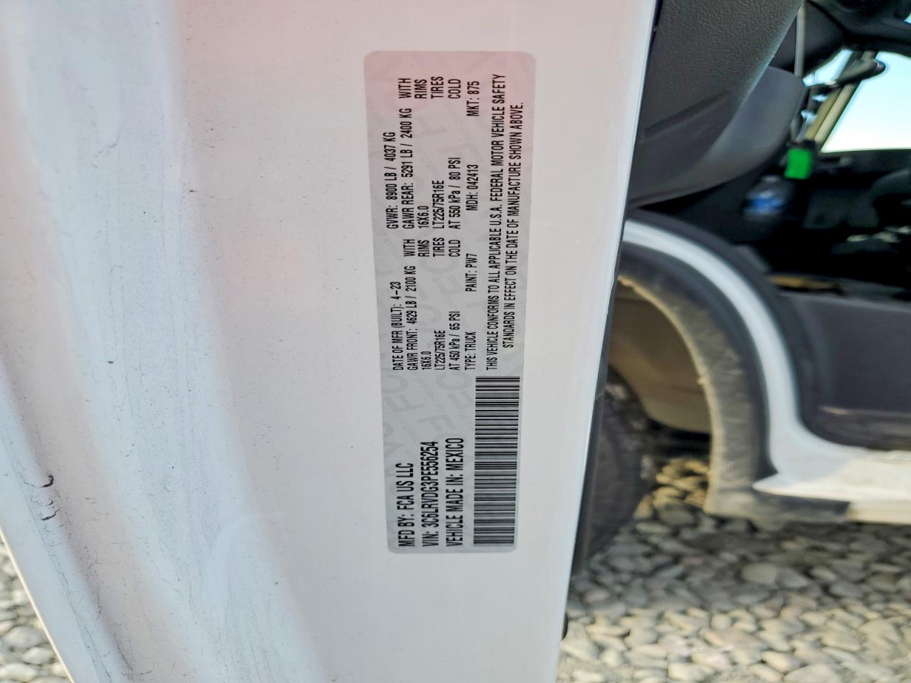 2023 RAM PROMASTER