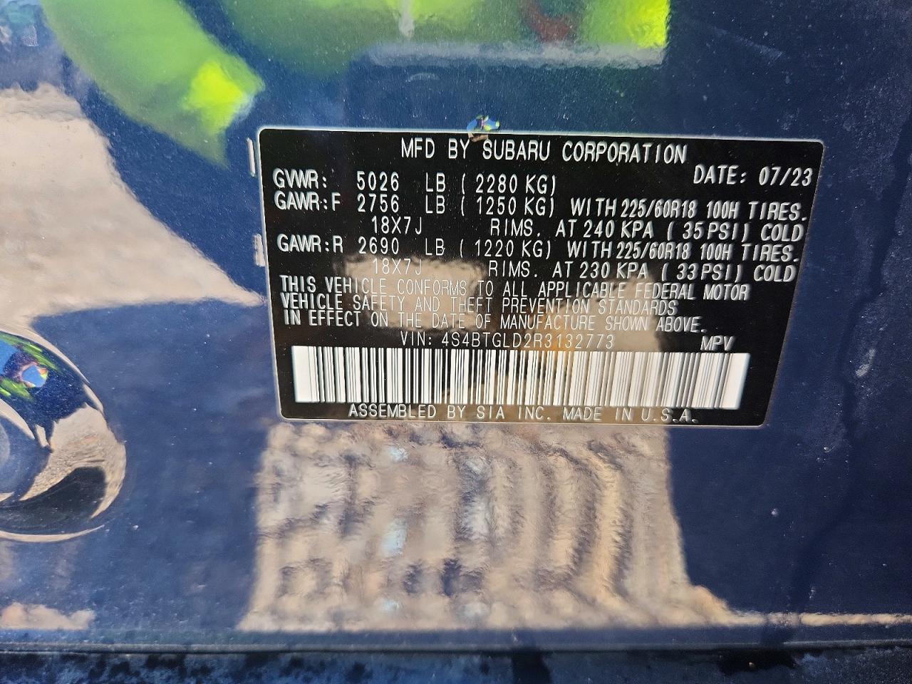 2024 SUBARU OUTBACK