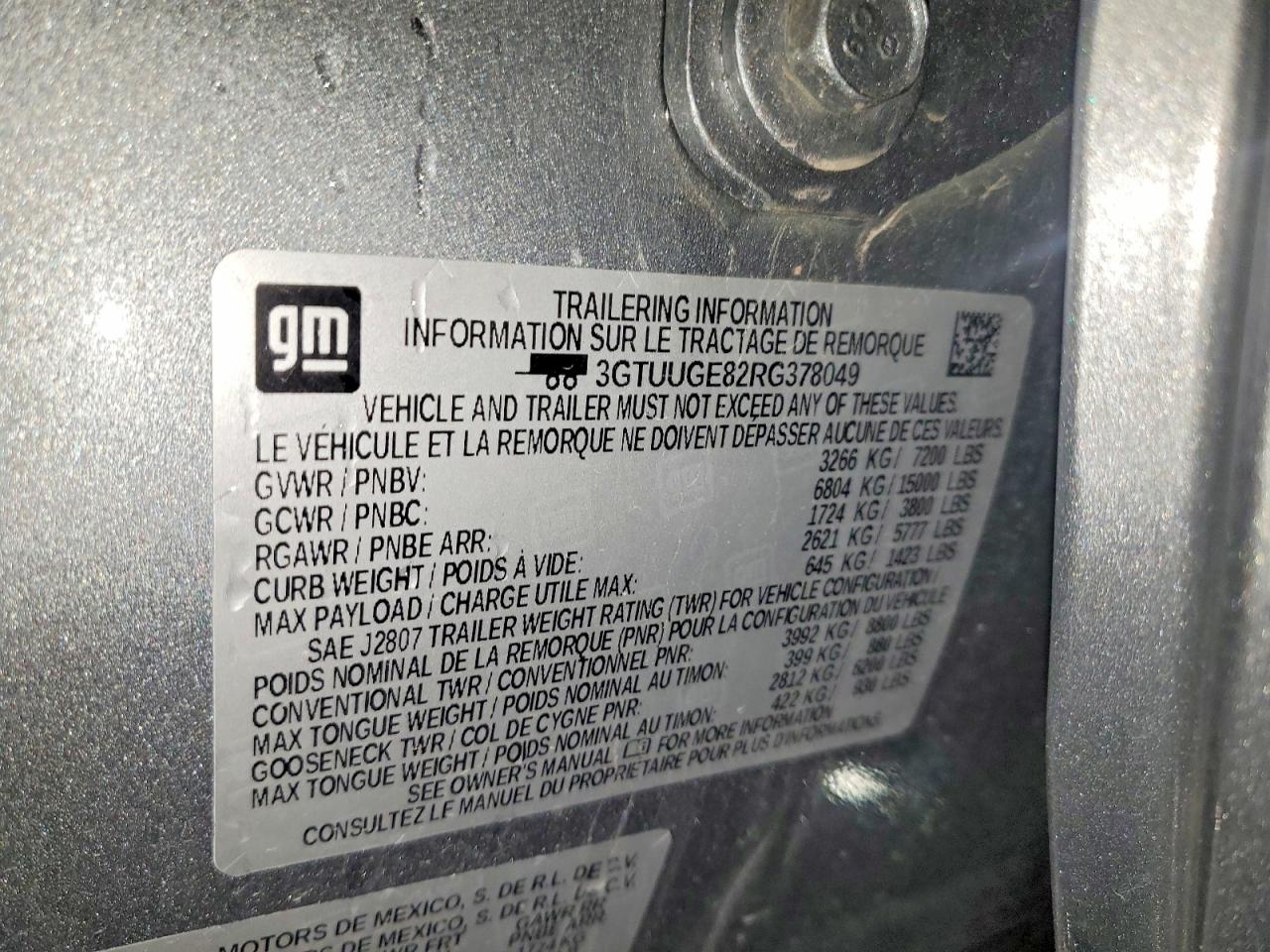 2024 GMC SIERRA