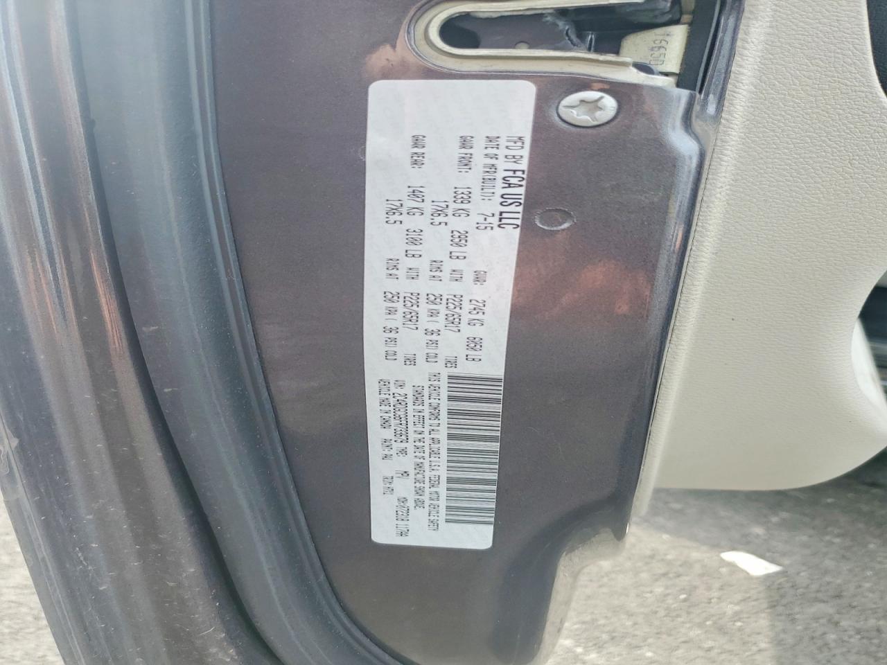 2015 DODGE CARAVAN