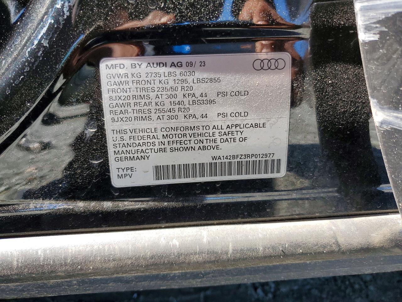 2024 AUDI ALL OTHER