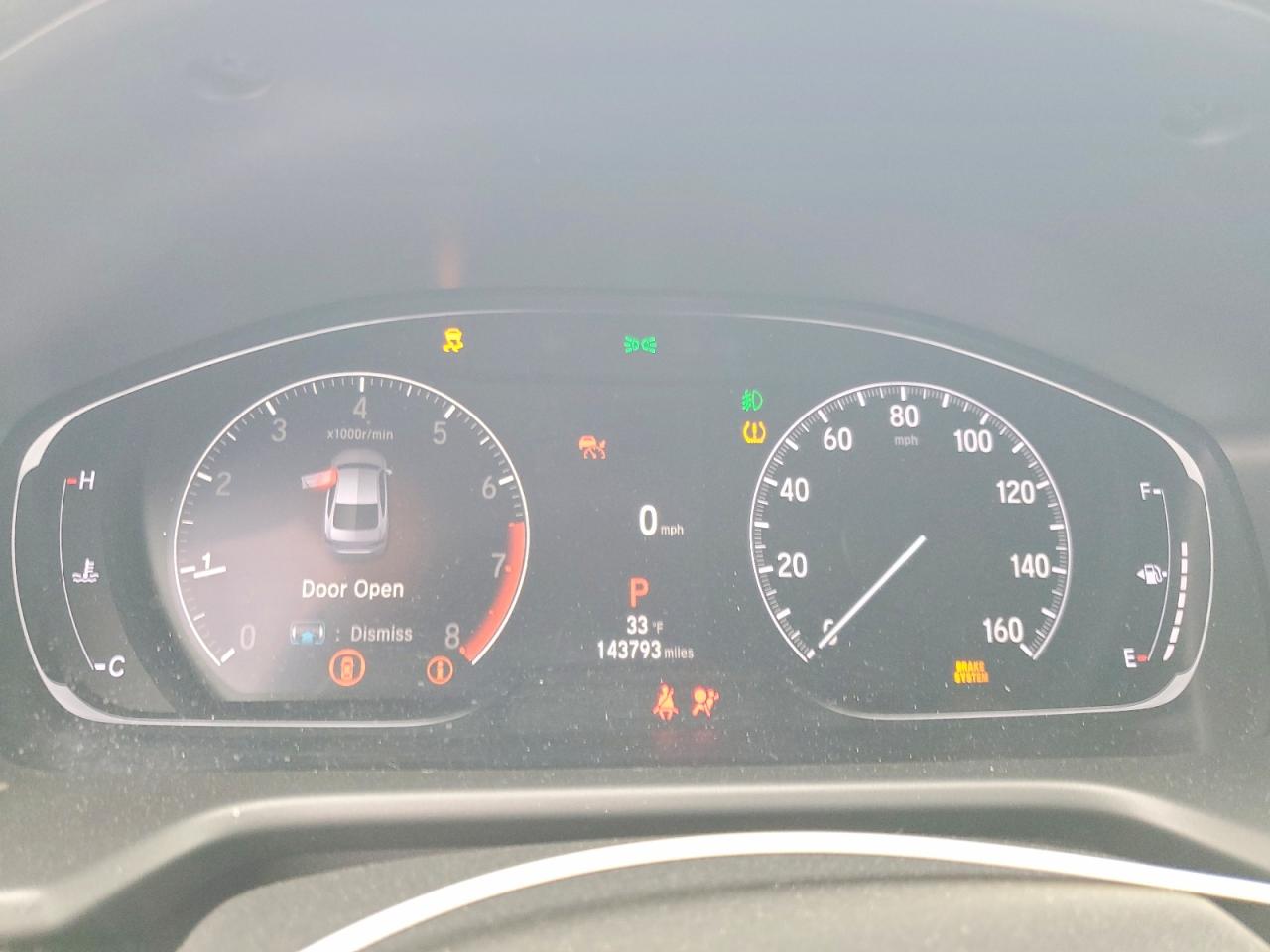 2021 HONDA ACCORD