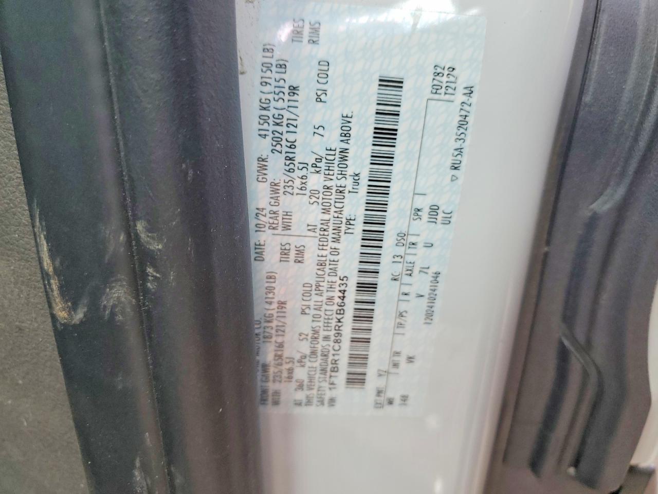 2024 FORD TRANSIT