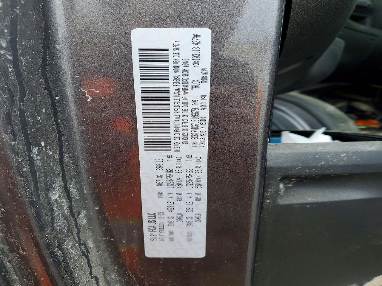 2020 RAM PROMASTER