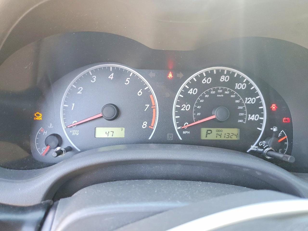 2009 TOYOTA COROLLA