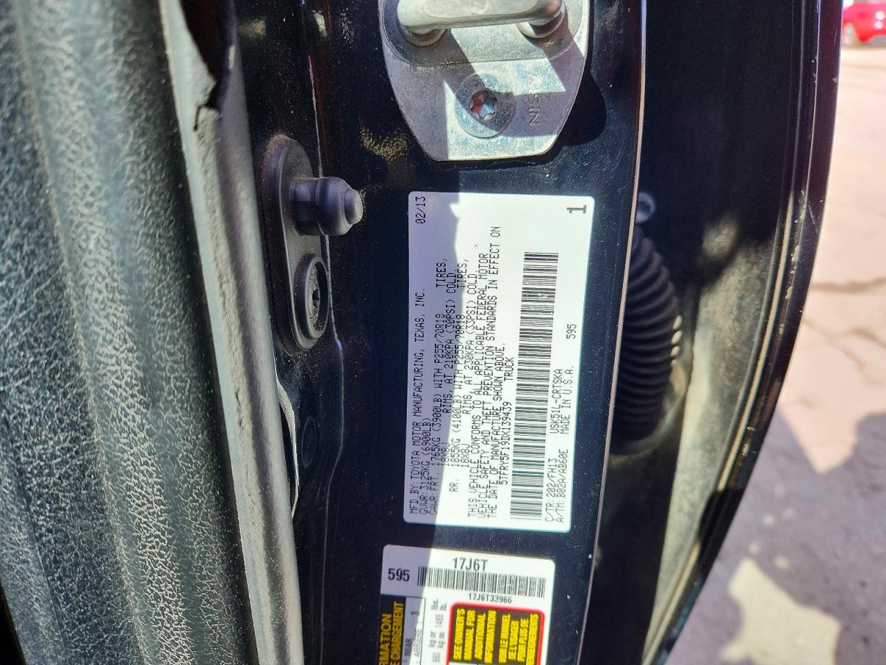 2013 TOYOTA TUNDRA