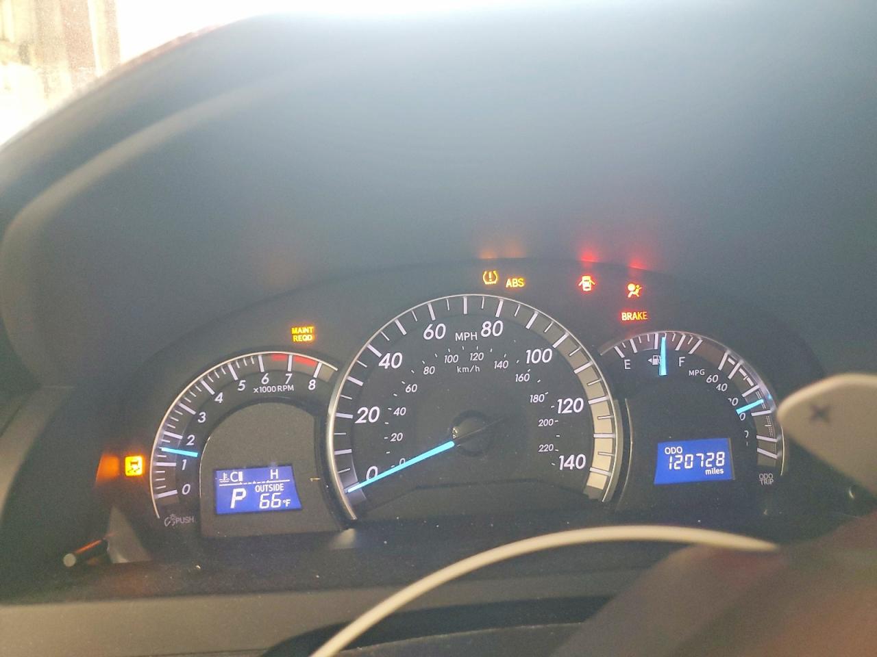 2012 TOYOTA CAMRY