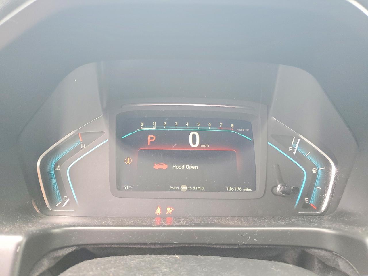 2018 HONDA ODYSSEY