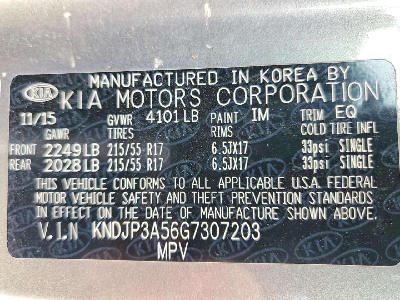 2016 KIA SOUL