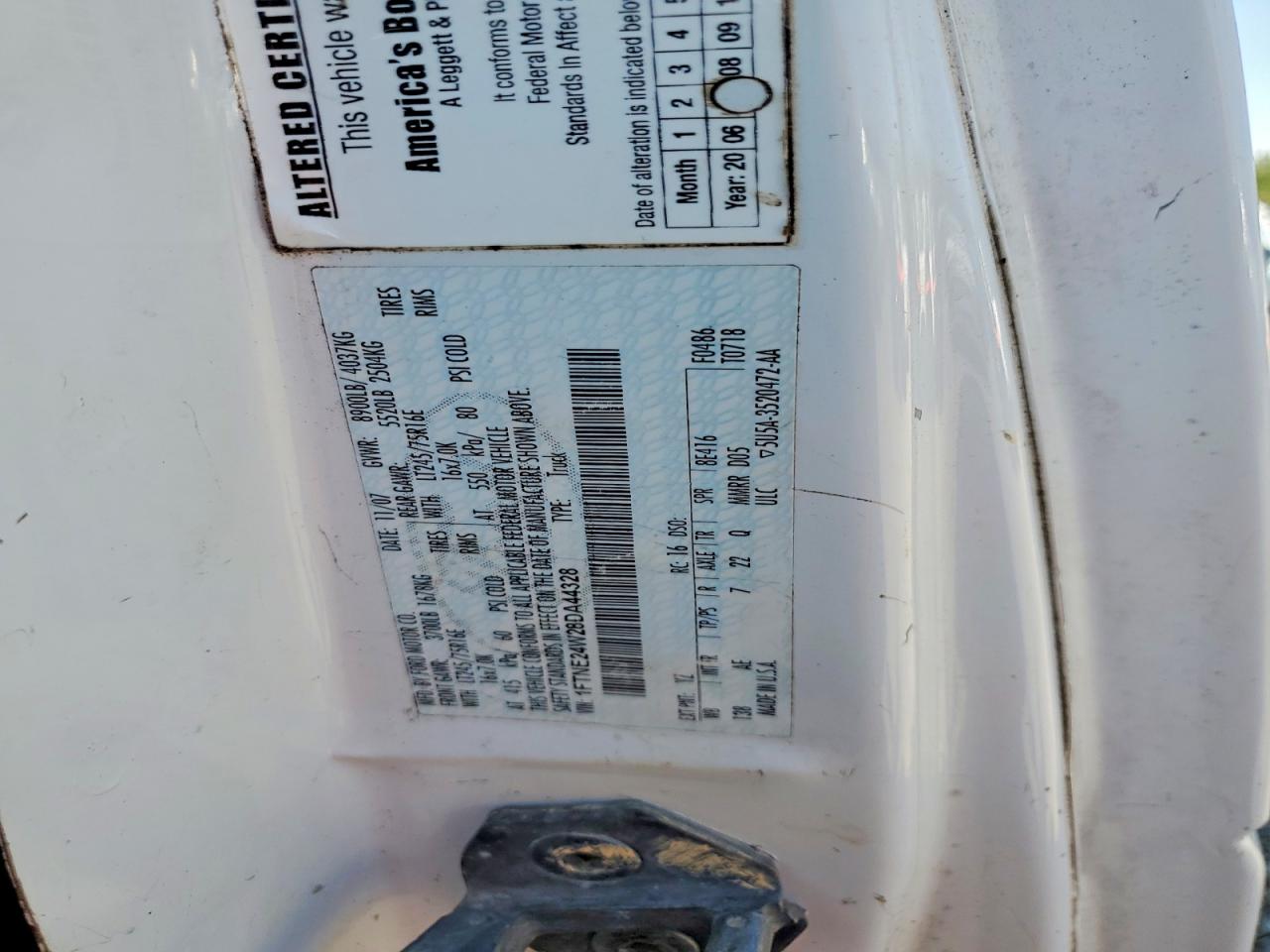 2008 FORD ALL Models
