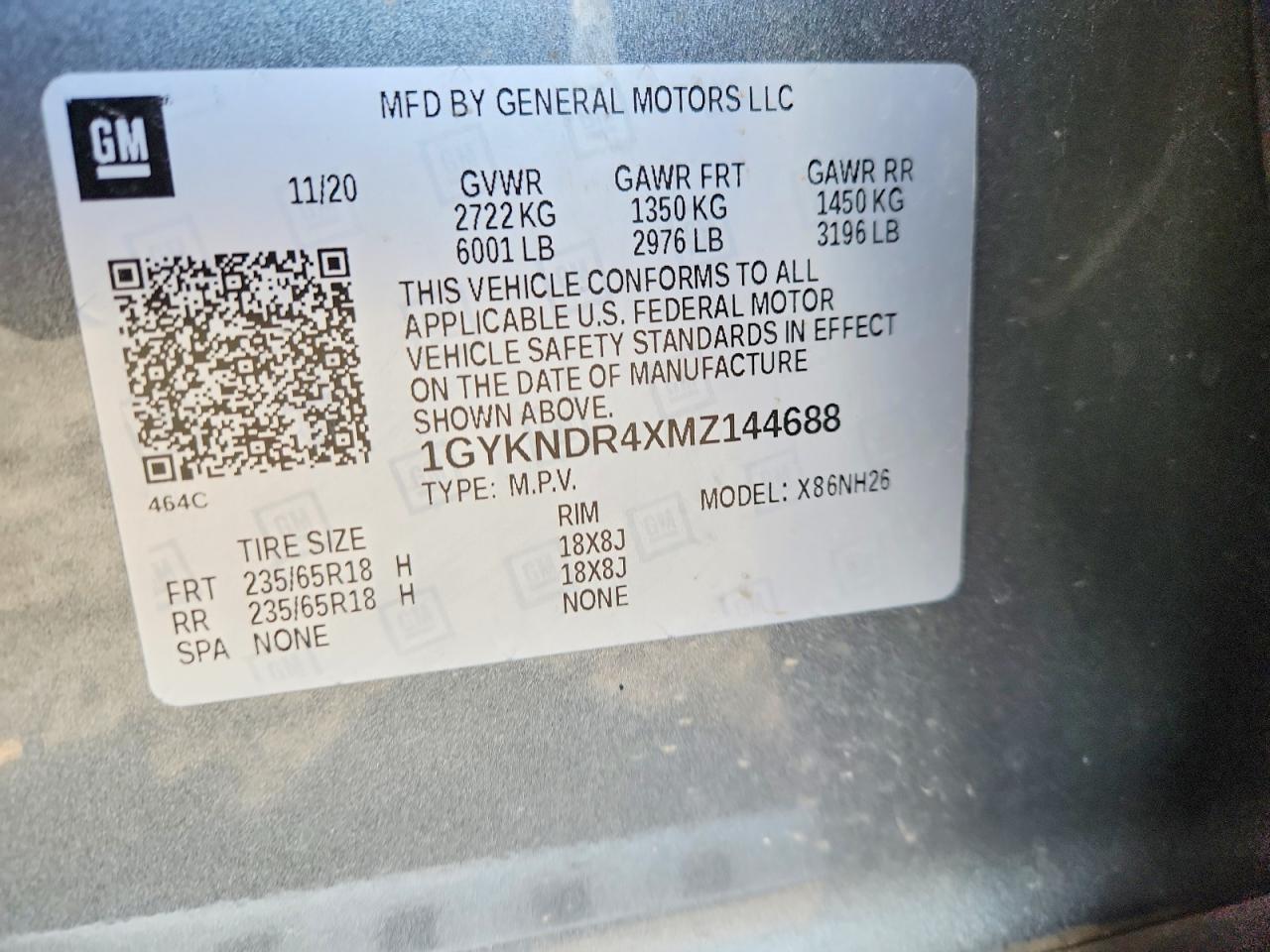 2021 CADILLAC XT5