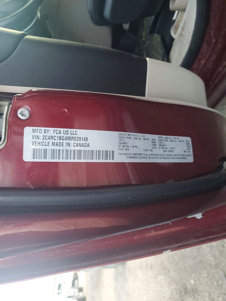 2021 CHRYSLER PACIFICA