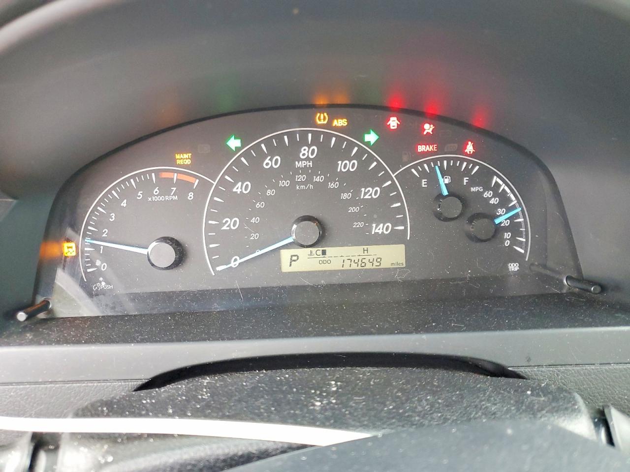 2012 TOYOTA CAMRY