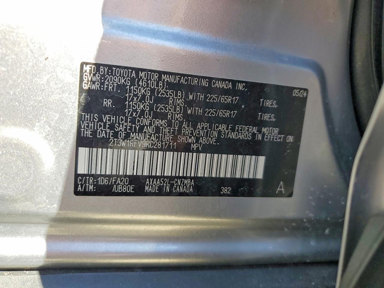 2024 TOYOTA RAV4