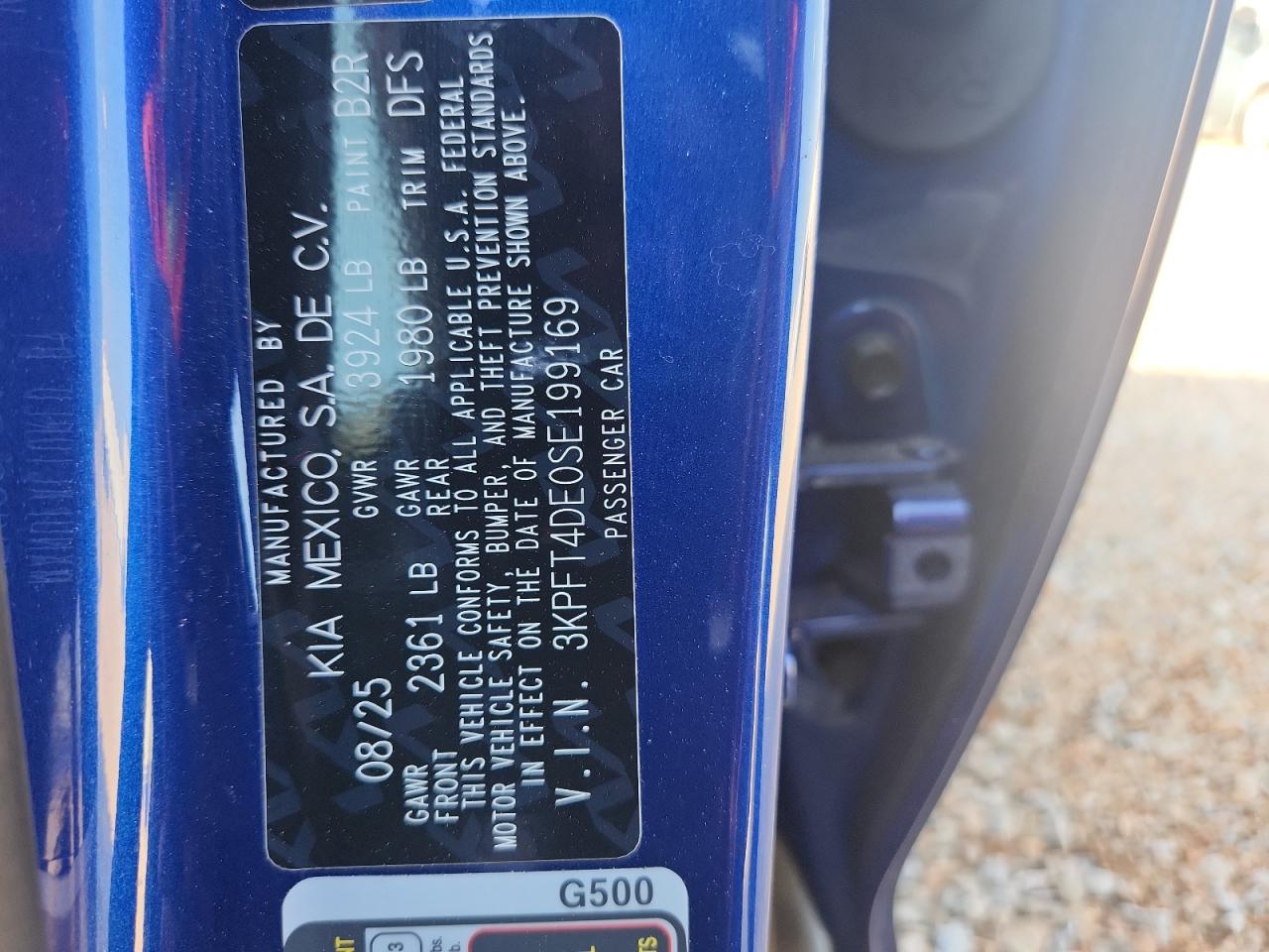 2025 KIA ALL OTHER