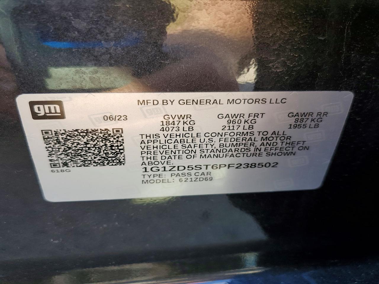 2023 CHEVROLET MALIBU
