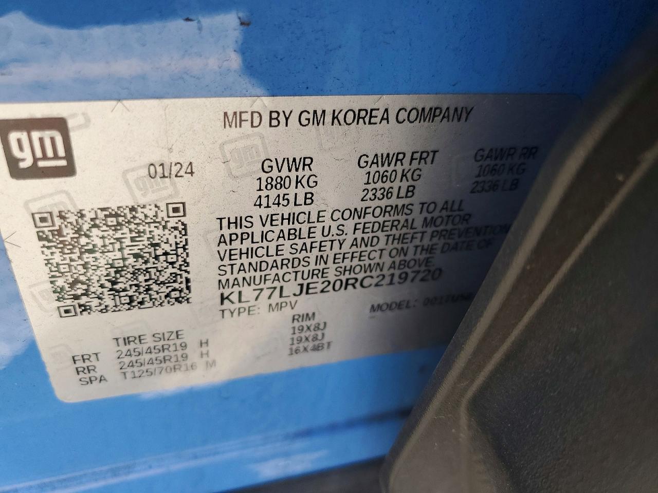 2024 CHEVROLET TRAX