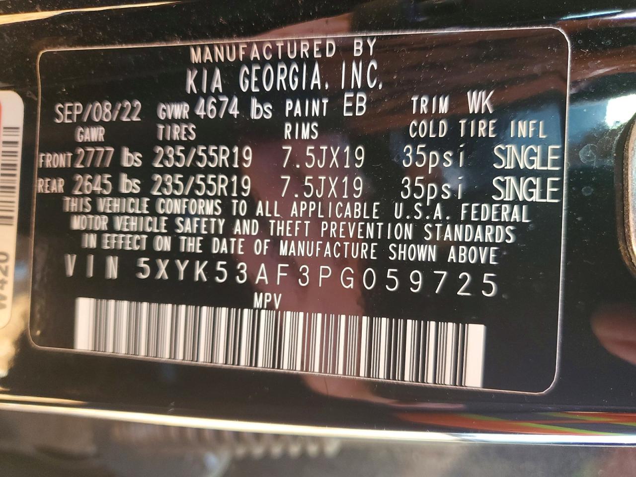 2023 KIA SPORTAGE
