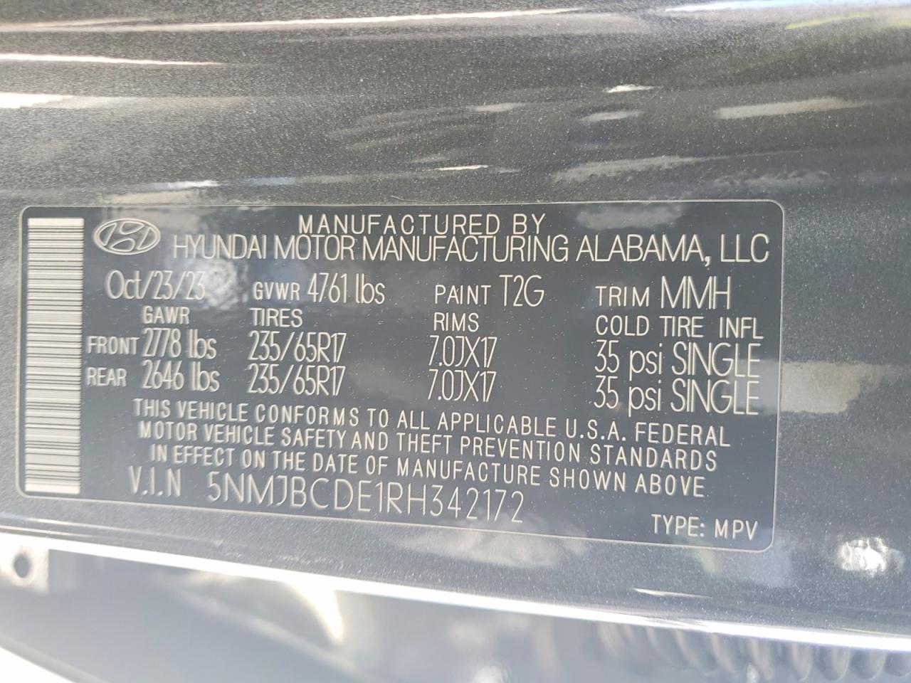 2024 HYUNDAI TUCSON
