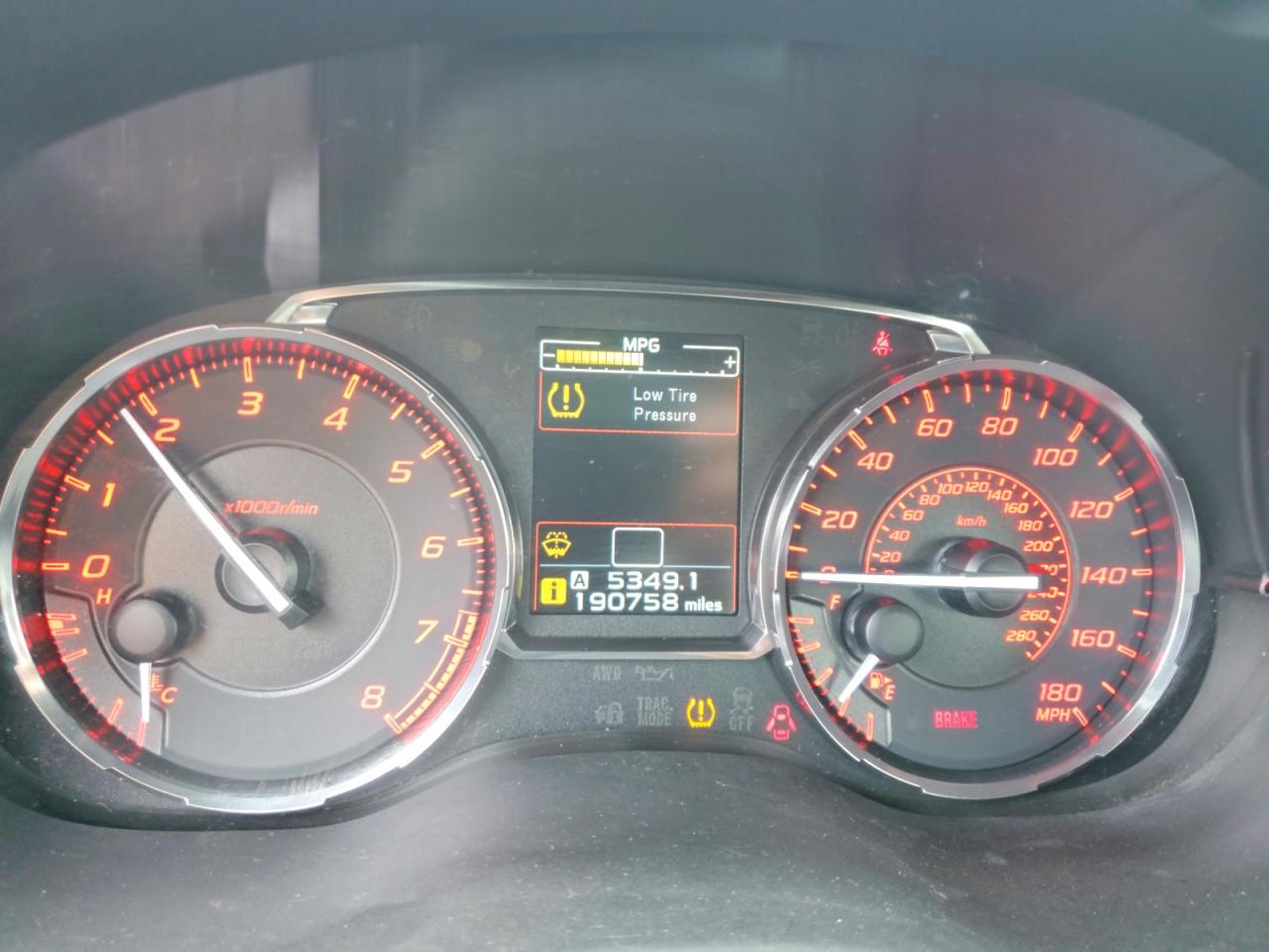 2016 SUBARU WRX