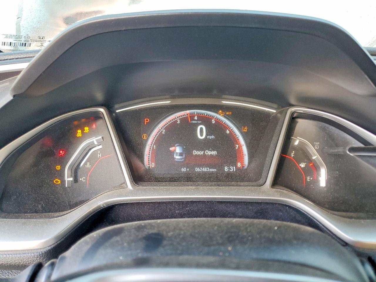 2019 HONDA CIVIC