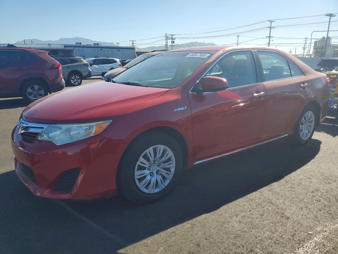 2014 TOYOTA CAMRY SOLA