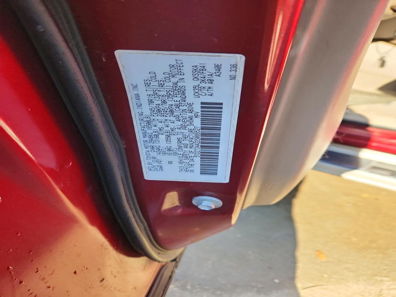 2002 TOYOTA SEQUOIA