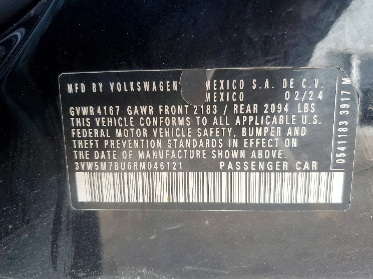2024 VOLKSWAGEN JETTA