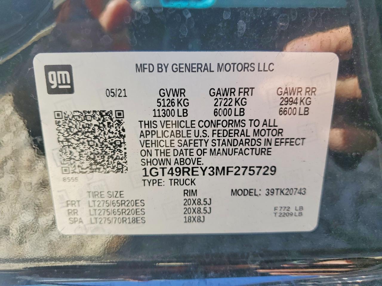 2021 GMC SIERRA
