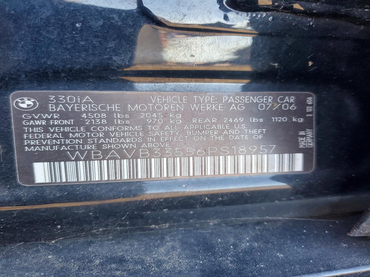 2006 BMW MOTORRAD 3 SERIES