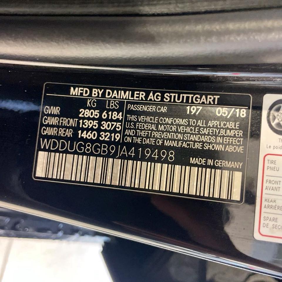 2018 MERCEDES-BENZ S-CLASS