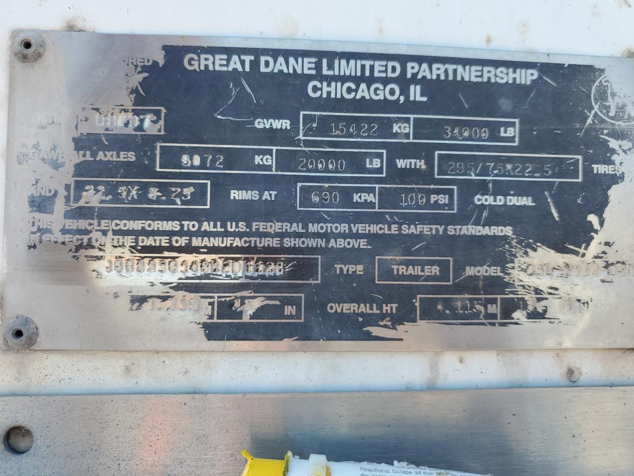 2008 GREAT DANE ALL Models