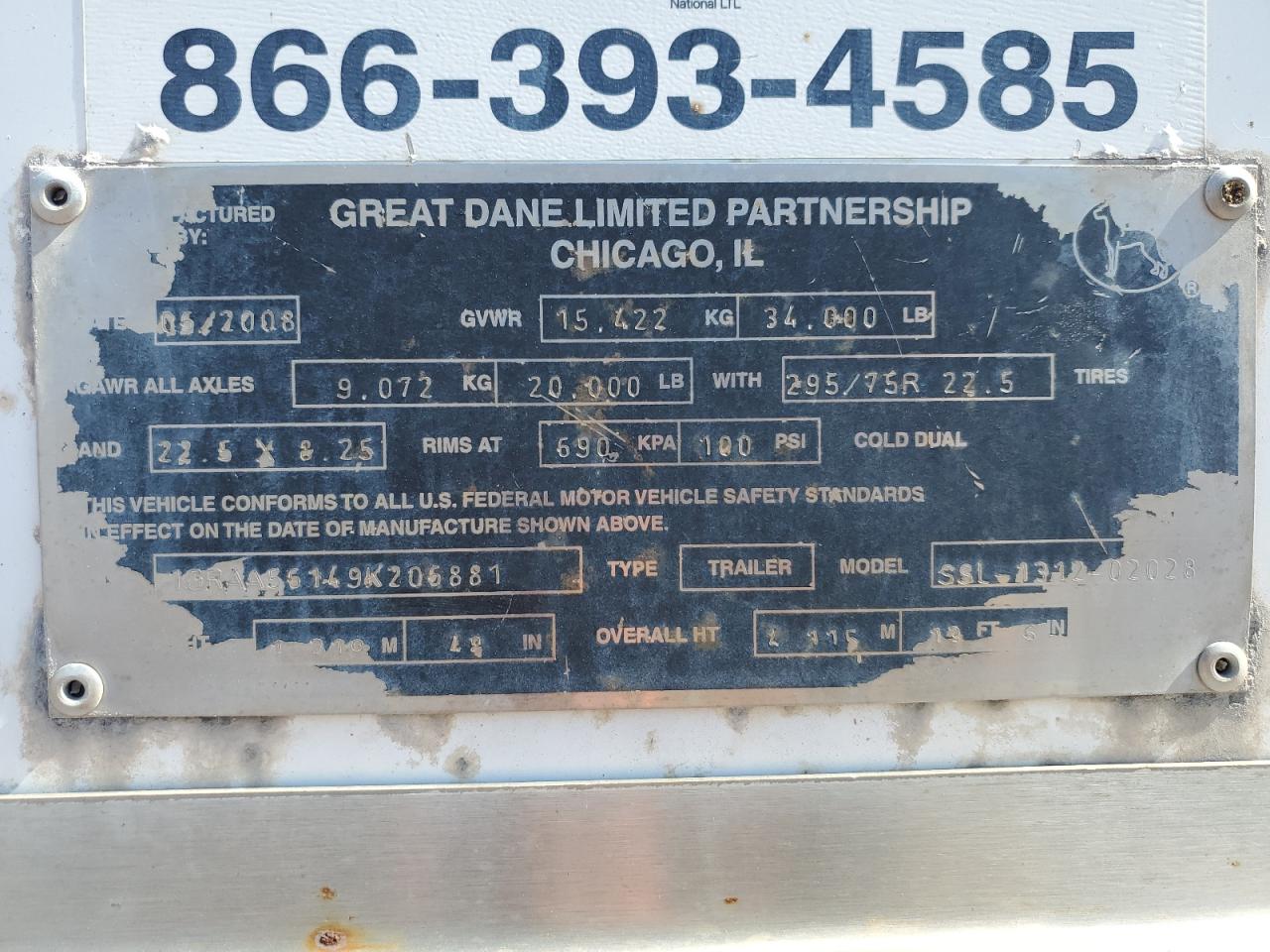 2009 GREAT DANE ALL Models
