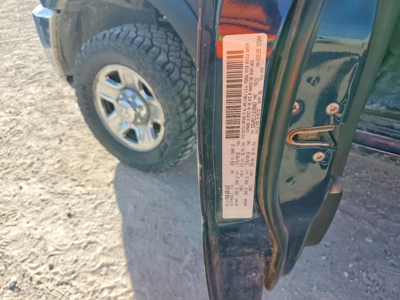 2018 RAM 2500