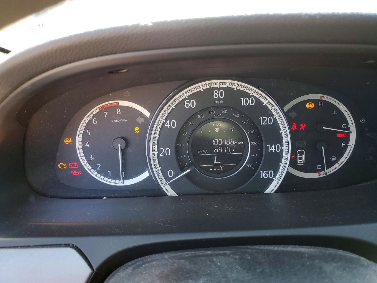 2013 HONDA ACCORD